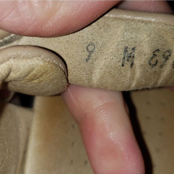 SAS Tan Leather Slingback Sandals - Picture 7 of 7